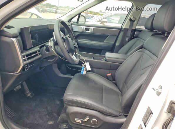 5NMP2DGL3SH099996 2025 HYUNDAI SANTA White Vista interior delantera