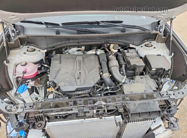 5NMP2DGL6TH192822 2026 HYUNDAI SANTA Silver Vista del compartimento del motor