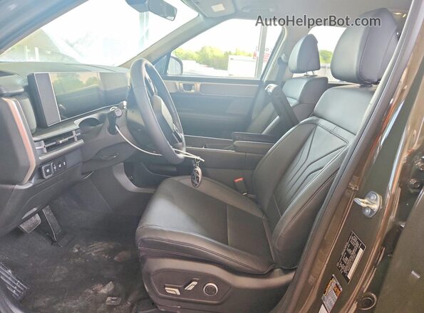 5NMP2DGL7SH110921 2025 HYUNDAI SANTA Зеленый Вид салона спереди