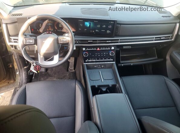 5NMP2DGL8SH137903 2025 HYUNDAI SANTA Green Vista del salpicadero