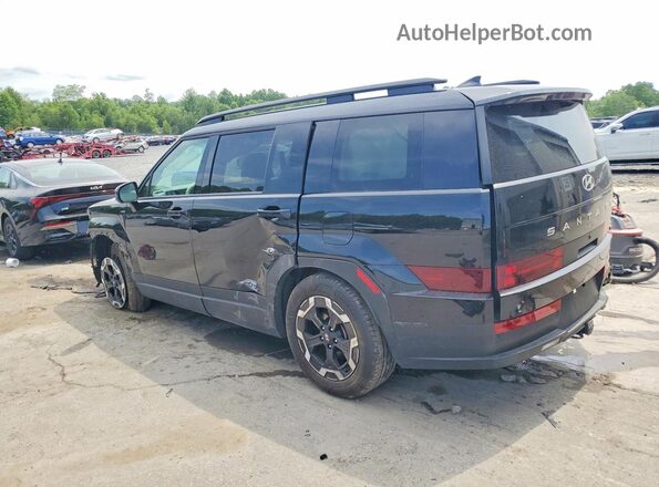 5NMP2DGLXSH102084 2025 HYUNDAI SANTA Black Հետևի ձախ