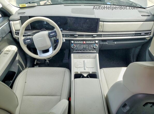 5NMP2DGLXSH102084 2025 HYUNDAI SANTA Black Առջևի վահանակի տեսք