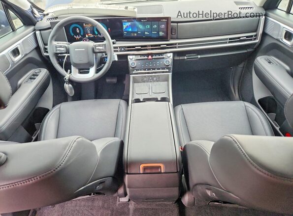 5NMP2DGLXTH176221 2026 HYUNDAI SANTA Blue Dashboard view