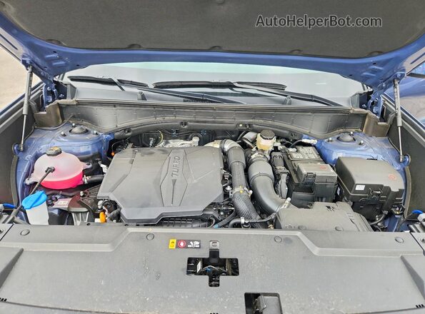 5NMP2DGLXTH176221 2026 HYUNDAI SANTA Blue Engine compartment view