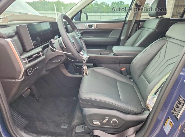 5NMP2DGLXTH176221 2026 HYUNDAI SANTA Blue Front interior view