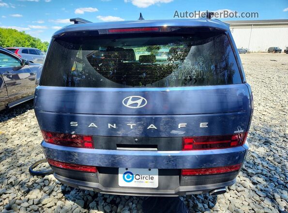 5NMP2DGLXTH194170 2026 HYUNDAI SANTA Blue Вид ззаду