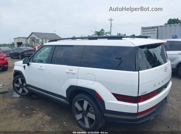 5NMP34G12SH071182 2025 HYUNDAI SANTA FE HYBRID White Trasero izquierdo