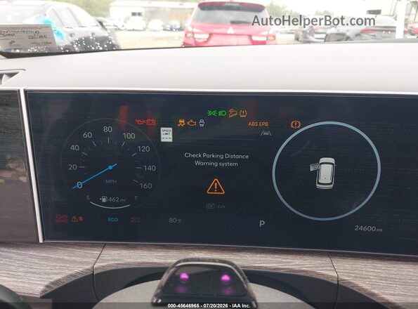 5NMP34G12SH071182 2025 HYUNDAI SANTA FE HYBRID White Vista de los asientos traseros