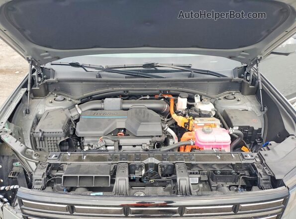 5NMP34G14RH001998 2024 HYUNDAI SANTA Gray Вид підкапотного простору