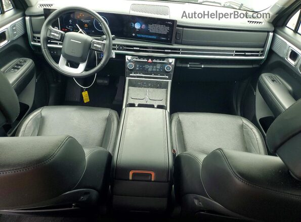 5NMP34G14RH001998 2024 HYUNDAI SANTA Gray Вид панелі приладів