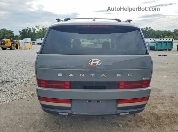 5NMP34G14RH001998 2024 HYUNDAI SANTA Gray Вид ззаду