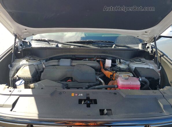 5NMP34G14RH006618 2024 HYUNDAI SANTA Silver Widok komory silnika