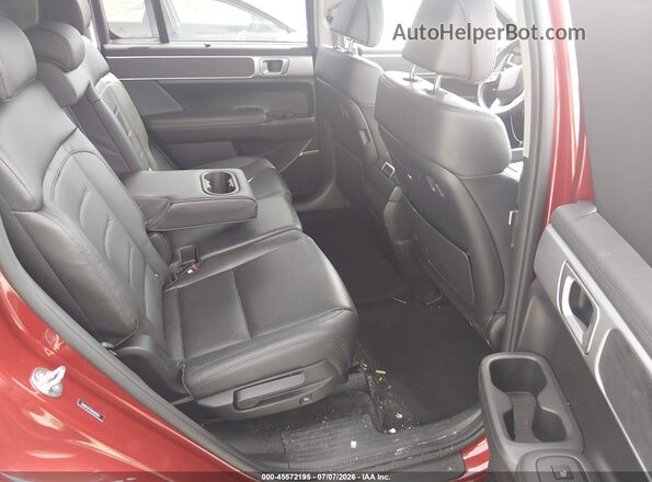 5NMP34G15RH002061 2024 HYUNDAI SANTA FE HYBRID Black Widok naklejki z numerem VIN