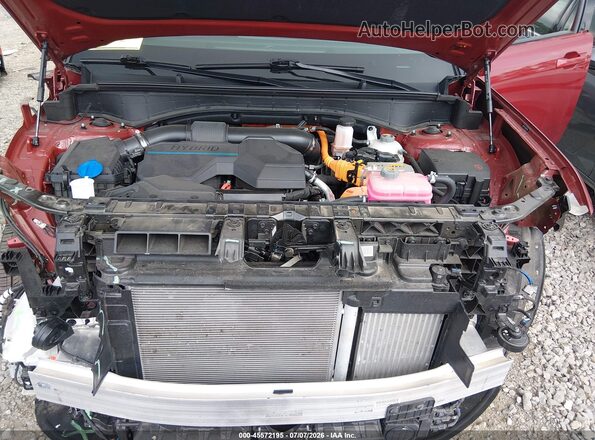 5NMP34G15RH002061 2024 HYUNDAI SANTA FE HYBRID Black Widok z tyłu