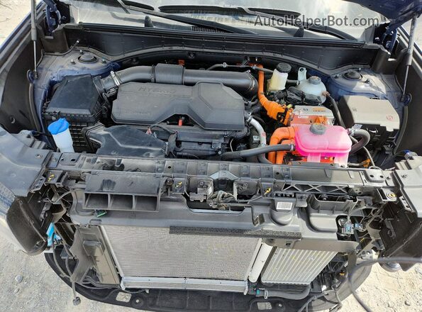 5NMP3DG14TH098062 2026 HYUNDAI SANTA Синий Вид задней части салона