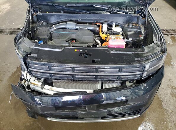 5NMP3DG16RH005888 2024 HYUNDAI SANTA Black Widok komory silnika