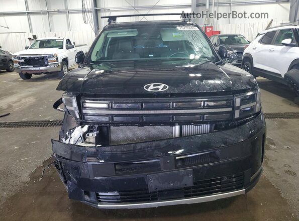 5NMP3DG16RH005888 2024 HYUNDAI SANTA Black Widok z przodu
