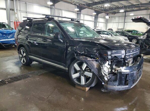 5NMP3DG16RH005888 2024 HYUNDAI SANTA Black Przód prawy