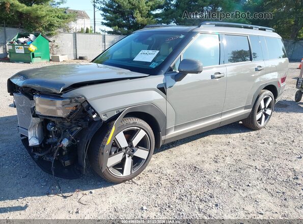 5NMP3DG16RH011769 2024 HYUNDAI SANTA FE HYBRID Gray Front left