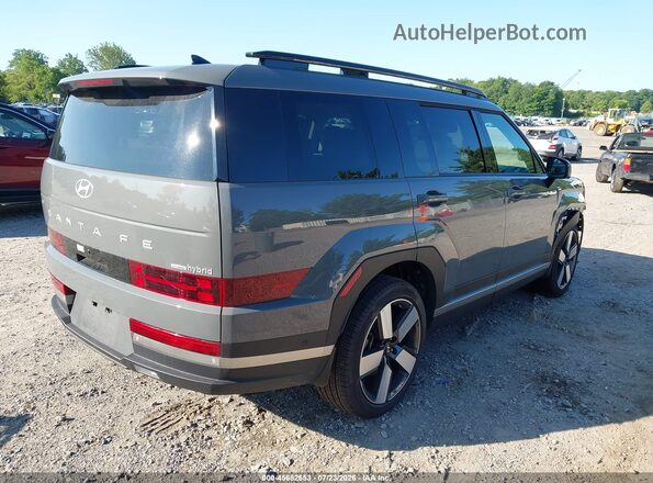 5NMP3DG16RH011769 2024 HYUNDAI SANTA FE HYBRID Gray Rear right