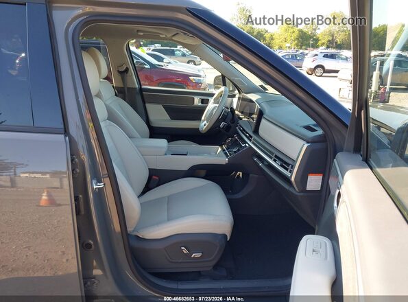 5NMP3DG16RH011769 2024 HYUNDAI SANTA FE HYBRID Gray Front interior view