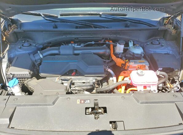 5NMP3DG17SH056385 2025 HYUNDAI SANTA Gray Widok komory silnika