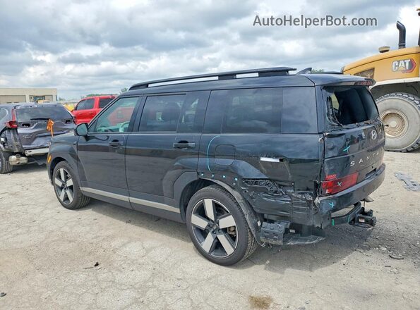 5NMP3DG19RH016609 2024 HYUNDAI SANTA Black Հետևի ձախ