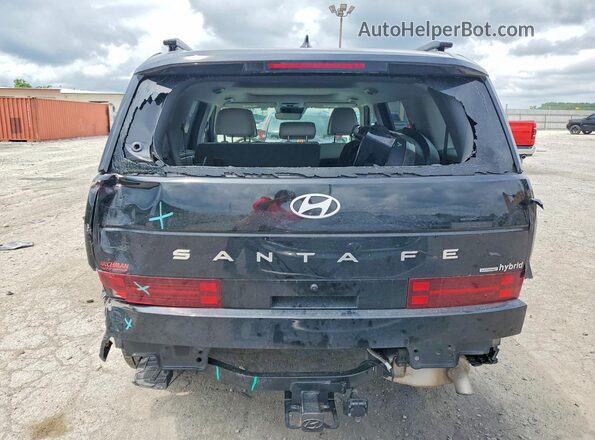 5NMP3DG19RH016609 2024 HYUNDAI SANTA Black Հետևի տեսք