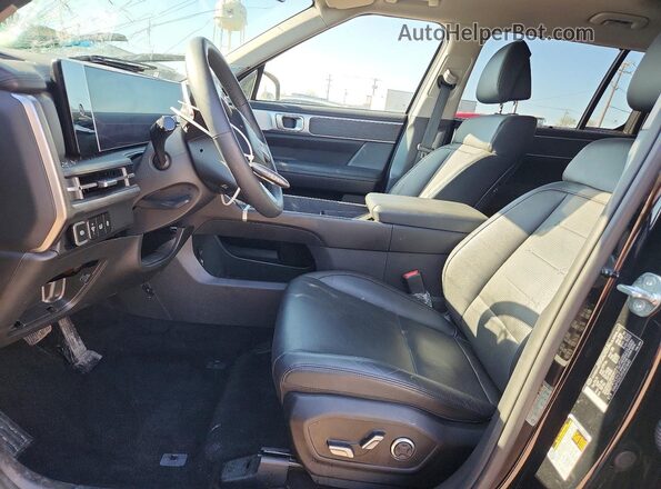 5NMP3DG19SH021640 2025 HYUNDAI SANTA Black წინა სალონის ხედი