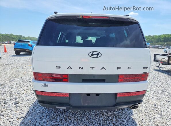 5NMP3DGL2SH084032 2025 HYUNDAI SANTA White უკანა ხედი