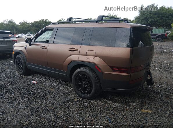 5NMP3DGL3SH113425 2025 HYUNDAI SANTA FE Brown უკანა მარცხენა