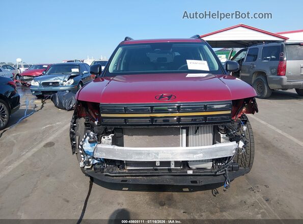 5NMP3DGL5SH084557 2025 HYUNDAI SANTA FE Red Vista interior trasera