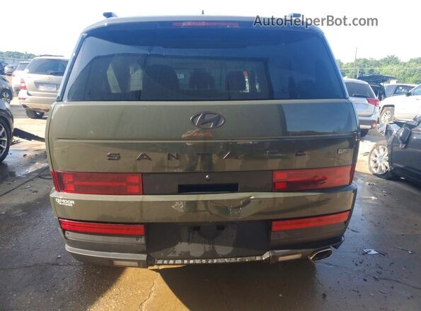5NMP3DGL6RH054879 2024 HYUNDAI SANTA Green Widok z tyłu