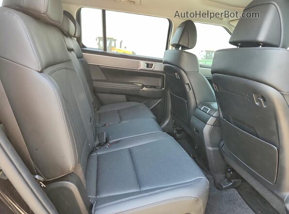 5NMP3DGL6SH117176 2025 HYUNDAI SANTA Black Vista interior trasera