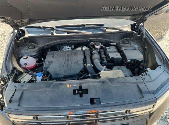 5NMP3DGL6SH117176 2025 HYUNDAI SANTA Black Vista del compartimento del motor