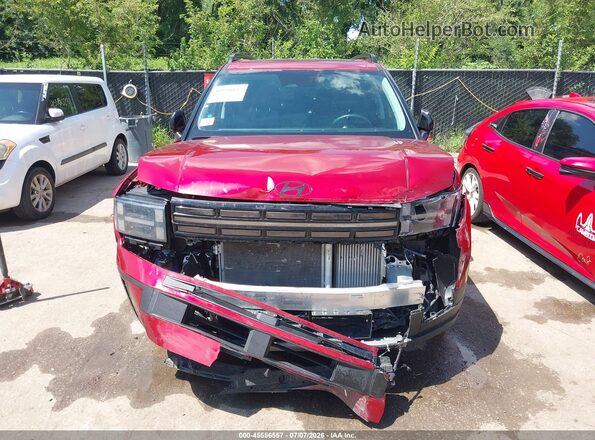 5NMP3DGL9SH102381 2025 HYUNDAI SANTA FE Red Widok zestawu wskaźników