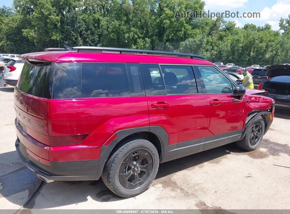 5NMP3DGL9SH102381 2025 HYUNDAI SANTA FE Red Widok wnętrza z tyłu
