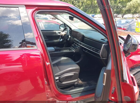 5NMP3DGL9SH102381 2025 HYUNDAI SANTA FE Red Widok wnętrza z przodu