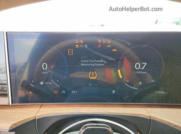 5NMP44GL0TH167084 2026 HYUNDAI SANTA White Вид щитка приладів