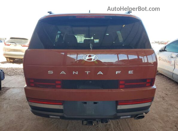 5NMP44GL2SH112960 2025 HYUNDAI SANTA Orange Вид ззаду