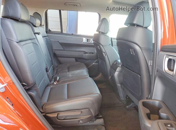 5NMP44GL2SH112960 2025 HYUNDAI SANTA Orange Вид задньої частини салону