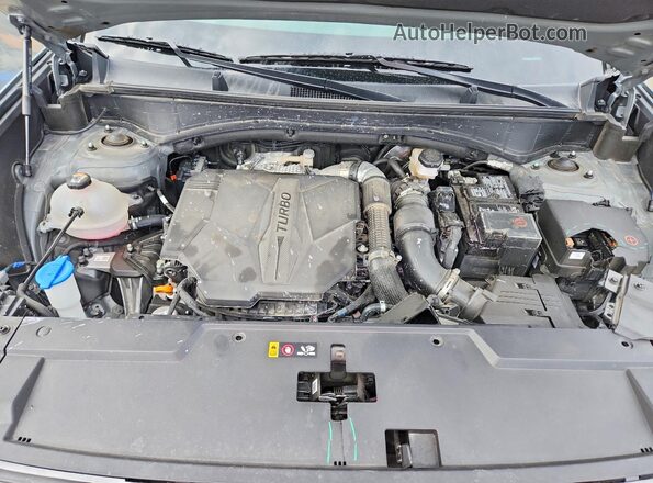 5NMP44GL2SH122176 2025 HYUNDAI SANTA Charcoal Engine compartment view