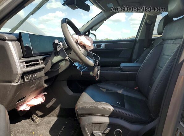5NMP44GL6RH023807 2024 HYUNDAI SANTA Silver Widok wnętrza z przodu