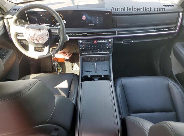 5NMP44GL6RH023807 2024 HYUNDAI SANTA Silver Widok deski rozdzielczej