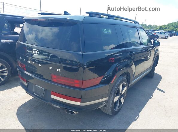 5NMP44GL9RH022957 2024 HYUNDAI SANTA FE Black Tył prawy