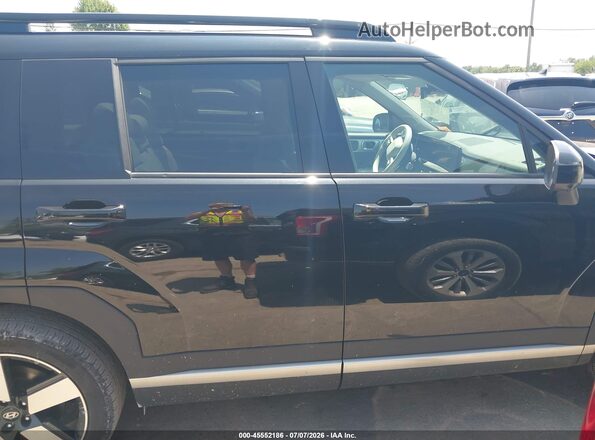 5NMP44GL9RH022957 2024 HYUNDAI SANTA FE Black Widok wnętrza z tyłu