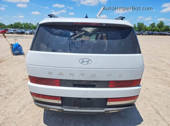 5NMP44GLXRH058429 2024 HYUNDAI SANTA White Rear view