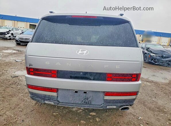 5NMP4DGL2RH065732 2024 HYUNDAI SANTA Silver Вид ззаду