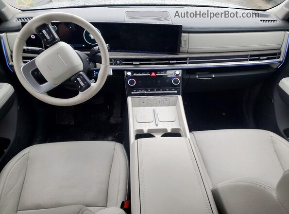 5NMP4DGL2RH065732 2024 HYUNDAI SANTA Silver Вид панелі приладів
