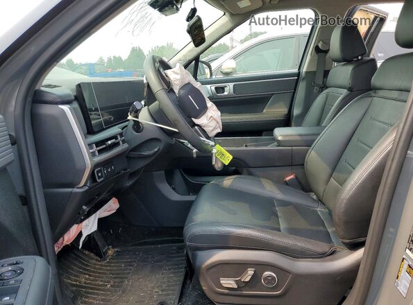 5NMP4DGL4SH072039 2025 HYUNDAI SANTA Gray წინა სალონის ხედი
